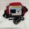 Portable Cardiac Monitor with Red Carrying Case