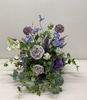 SILK Large Purple Garden Arrangement.Container Is Not Included