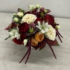 SILK Red and gold arrangement