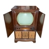 1950s Wooden Console Television