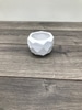 White Ceramic Round Vase