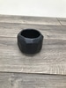 Black Ceramic Round Vase