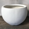 Medium White Fiberglass Bowl