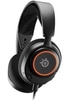 Dual Light Up Headset Stand & SteelSeries Black Gaming Headset