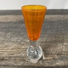 Orange Cone Bud Vase