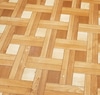 Wood Patterned Linoleum (2) Rolls