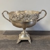 Silver Grapevine Bowl with Handle