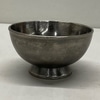 Pewter Metal Footed Bowl