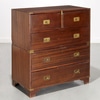 Victorian Brass Mounted Mahogany Campaign Chest