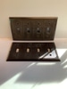 PINSTRIPED DECORATIVE BORDER SWITCH PLATE