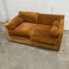 Vintage Mid-Century Modern Velvet Sofa