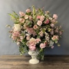 SILK Pink Garden Arrangement