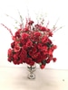 Silk Red rose arrangement