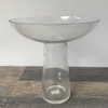 Glass Tapered Bowl 11"