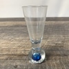 Blue Bubble Cone Bud Vase