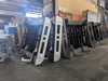 Large Silver Curved Fabrications
