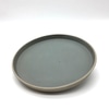 Blue Glazed Greystone Serving Plate