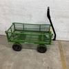 Green Steel Utility Cart