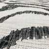 Black and White Zebra Print Outdoor Rug