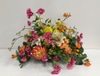 SILK Colorful garden style arrangement