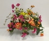 SILK Colorful garden style arrangement