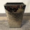 Medium Chrome Dimple Vase