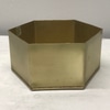 Hexagon Brass Metal Bowl