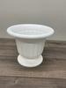 White Plastic Urns