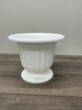 White Plastic Urns