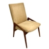 Accent Chair; Camel brown, Mid Century