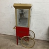 Vintage Popcorn Machine with Cart