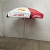 Hot Dogs and Cold Drinks Umbrella