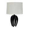 Table Lamp Base; Black Squid shaped