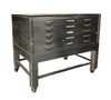 Metal Flat File Cabinet Display/ Counter Height