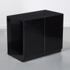 Rougier Black Lacquered Cabinet