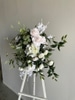 SILK Wedding Pew floral, wall hanging or drapery tie-back etc.