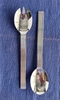 Serving Fork With Ribbed Handle