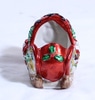 Ceramic Sleigh Basket