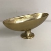 Gold Oval Dish