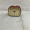 Vintage Red Analog Alarm Clock