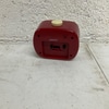 Vintage Red Analog Alarm Clock