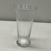 Glass Fluted Vase