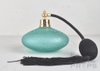 Blue Glass Atomizer w/ Black Ball & Tassel