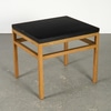 Mitchell Gold Black Top End Table
