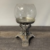 Silver and Glass Art Deco Fish Bowl