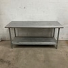 Stainless Steel Work Table with Lower Shelf