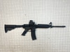 Rubber - M4, Rifle (Hard Cast)