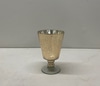 Mercury Glass Footed Cup