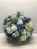 SILK Blue Hydrangea Garden Arrangement