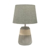 Lamp Shade; Cotton, Grey, textured,